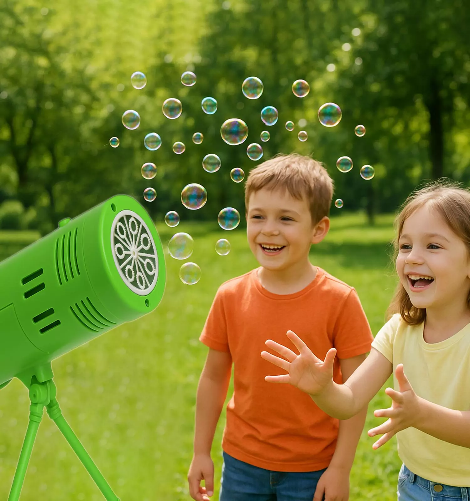 مسلسل حباب ساز کودکان ( ساخت حباب های رنگارنگ ) - Image 2