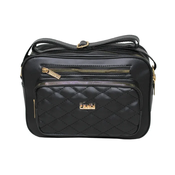 کیف چرم زنانه مدل اسپرت رنگ مشکی