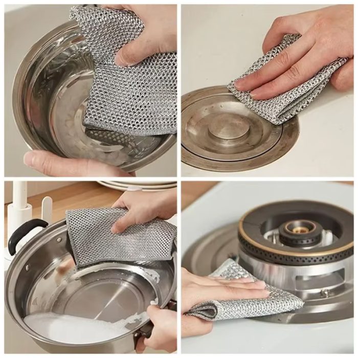 دستمال تنظیف اسکاچی بسته 5 عددی