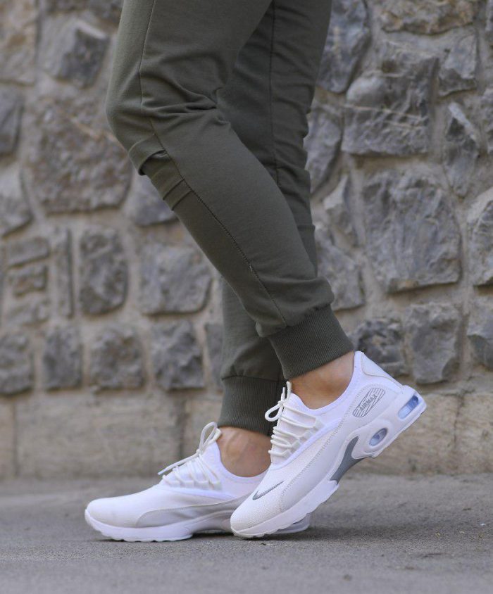 کفش مخصوص پیاده روی سفید مردانه با قیمت ارزان