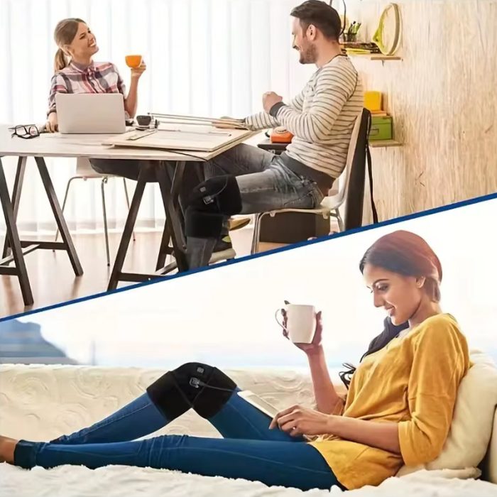 زانو بند طبی حرارتی رفع گرفتگی زانو ( شارژی )