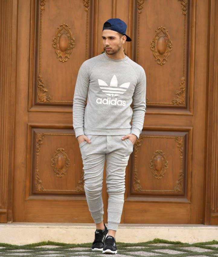 جدیدترین ست سرهمی تی شرت و شلوار اسلش مردانه 2020 آدیداس