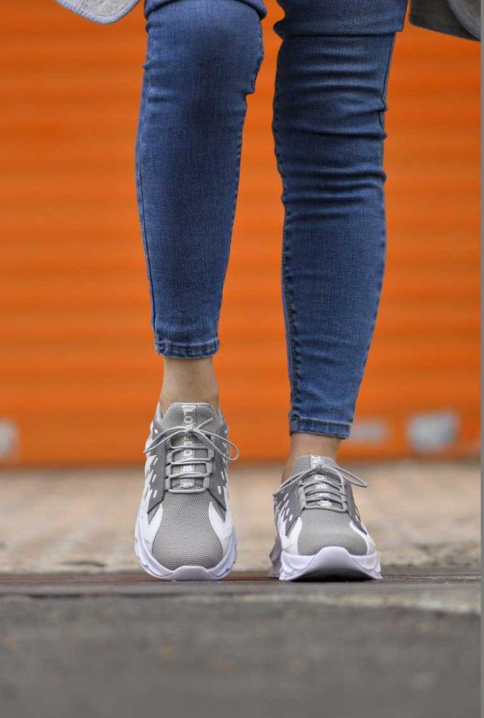 جدیدترین مدل کفش اسپرت زنانه 2020 طوسی