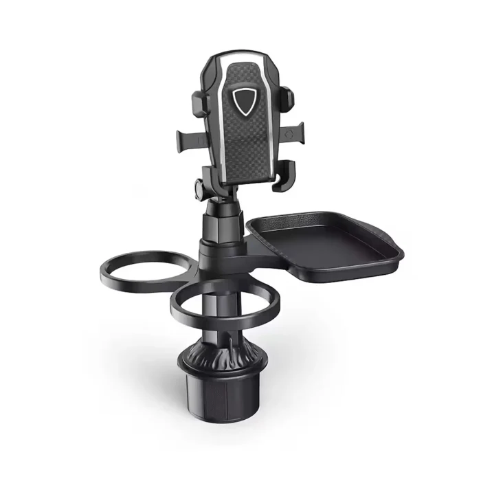 پایه استند نگهدارنده رومیزی موبایل جا لیوان دار