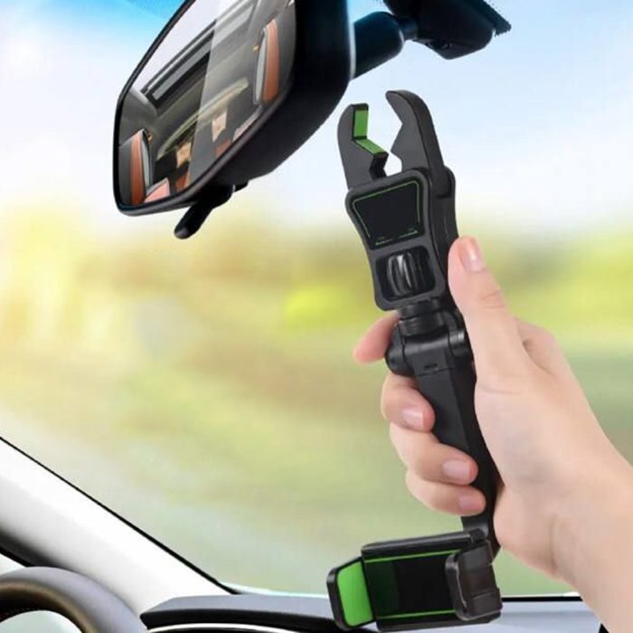 خرید اینترنتی هولدر نگهدارنده موبایل زیر آینه خودرو