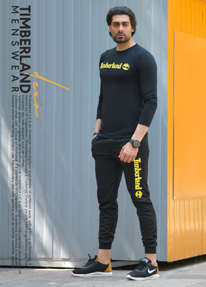 ست تی شرت و شلوار اسلش مردانه 2020 تیمبرلند