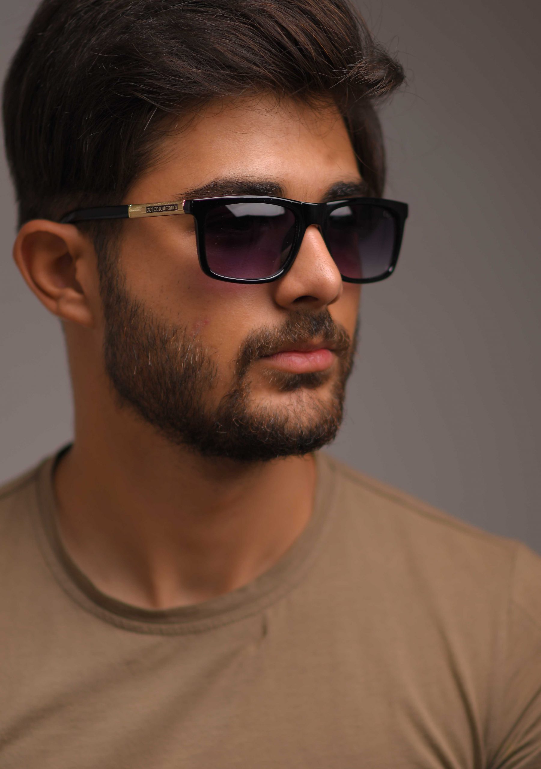 عینک آفتابی یو وی 400 مردانه مدل فریم مربعی شیک