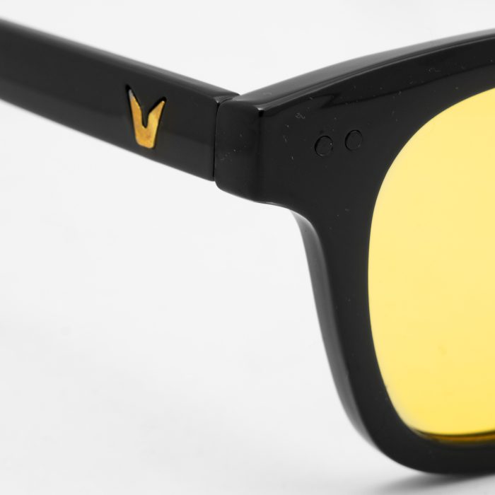 عینک آفتابی مردانه مدل اسپرت زرد UV400