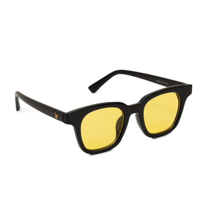 عینک آفتابی مردانه مدل اسپرت زرد UV400