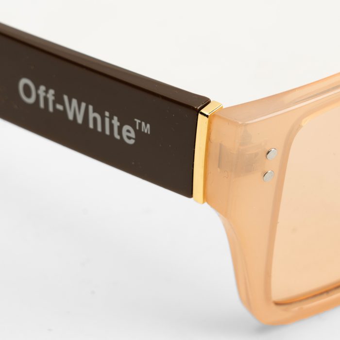 عینک آفتابی مردانه کرم با فریم فانتزی طرح