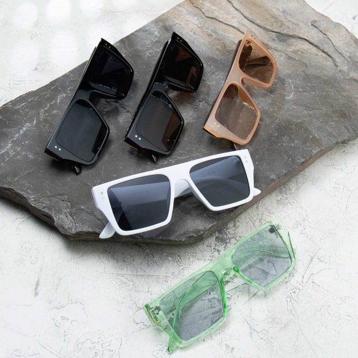 عینک آفتابی مردانه کرم با فریم فانتزی طرح