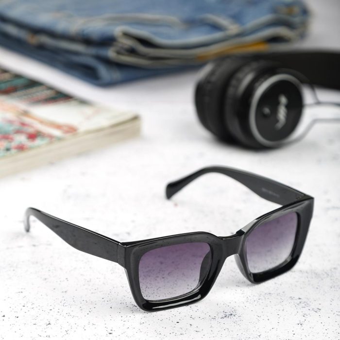 عینک آفتابی دخترانه پسرانه مدل Celin_Black Uv400