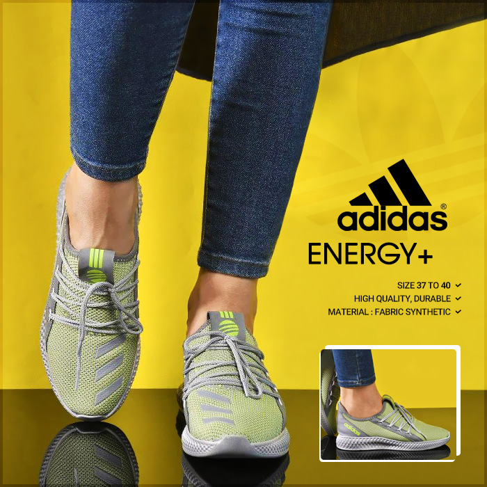 خرید اینترنتی کفش ورزشی دخترانه آدیداس رنگ سبزروشن