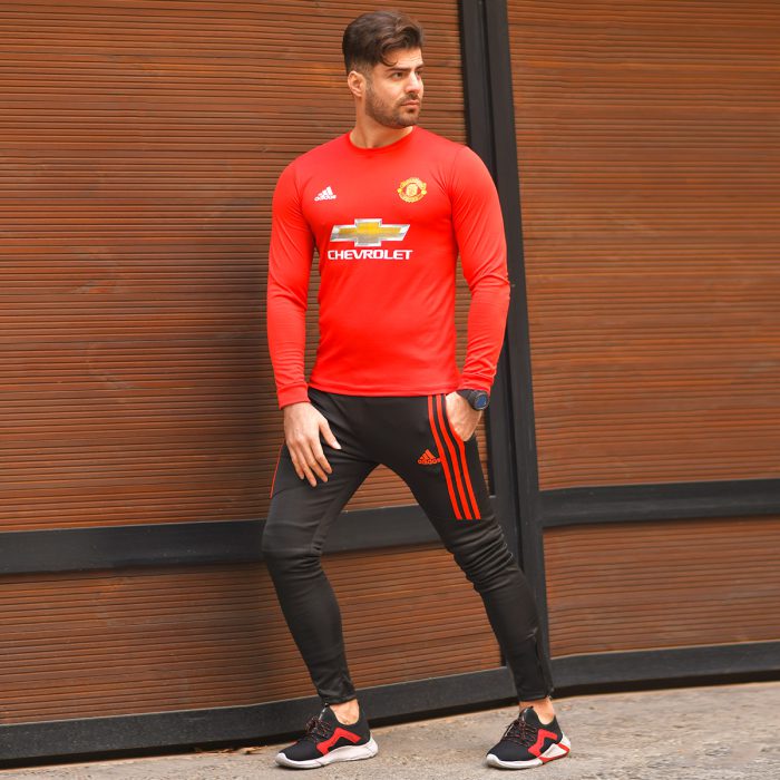 ست ورزشی تیشرت شلوار مردانه Manchester United جدید