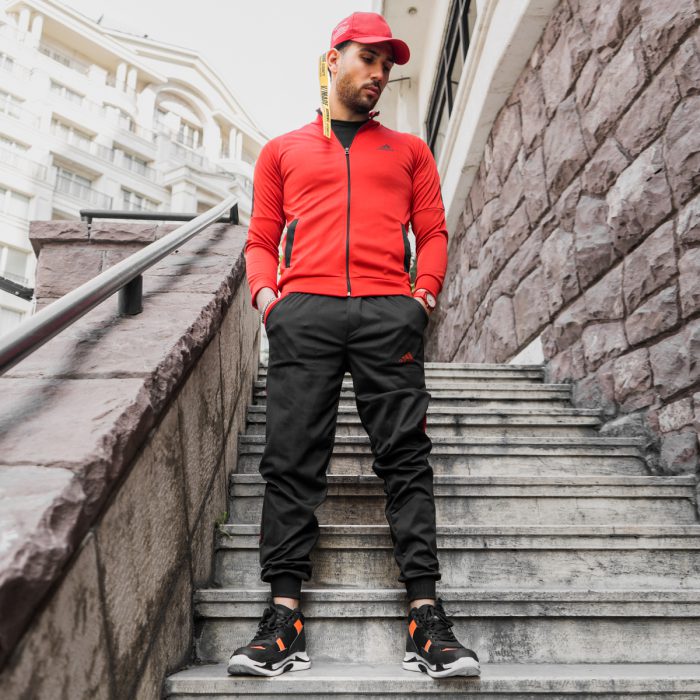 ست ورزشی مردانه (سویشرت شلوار اسلش) Adidas