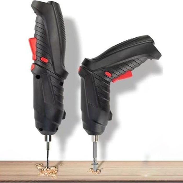دریل شارژی LED دار با جعبه چند سری کاربردی - Image 4