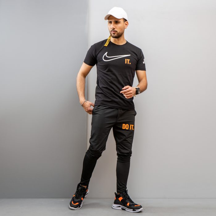 ست تیشرت شلوار مردانه (مشکی)  Nike