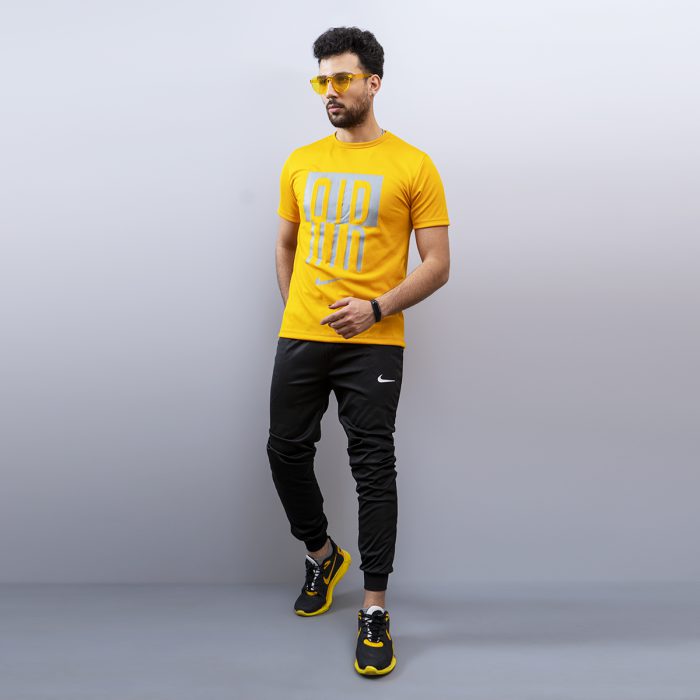 ست تیشرت اسلش پسرانه (زرد) مدل Air Nike
