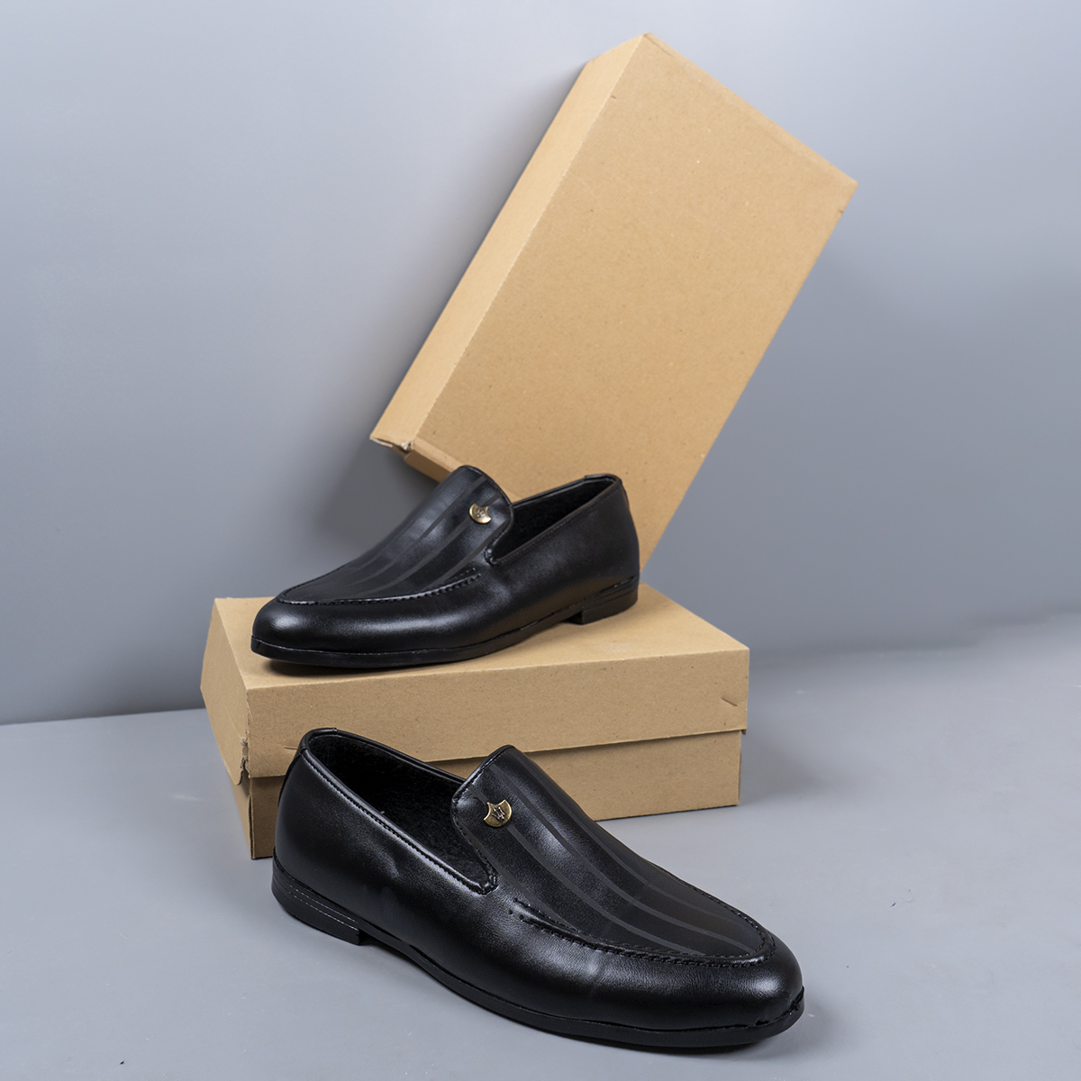 خرید کفش چرم مجلسی کالج مازراتی طرح 2021 راه راه پرداخت درب منزل