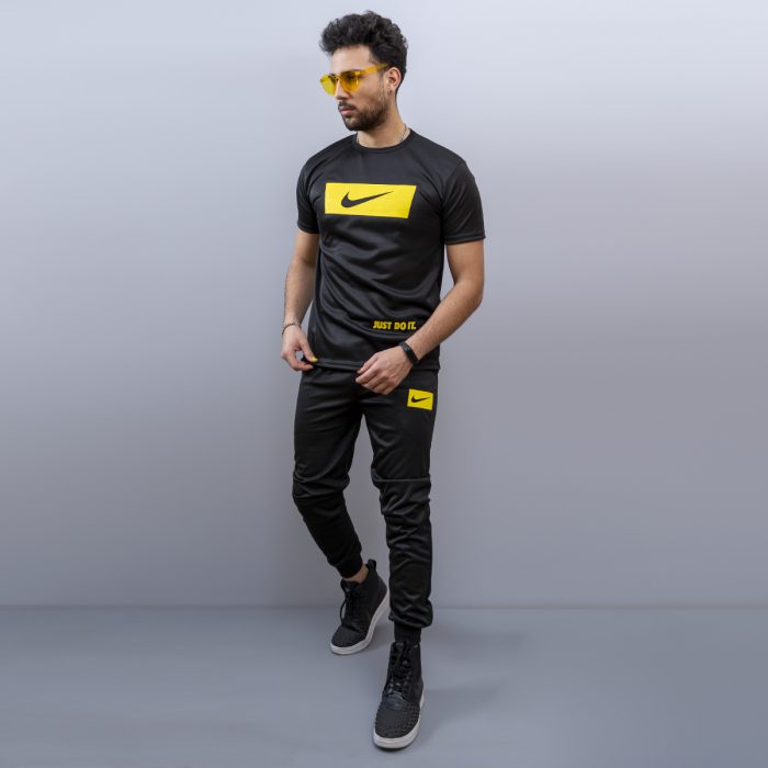 ست تیشرت مردانه با شلوار اسلش nike ورزشی