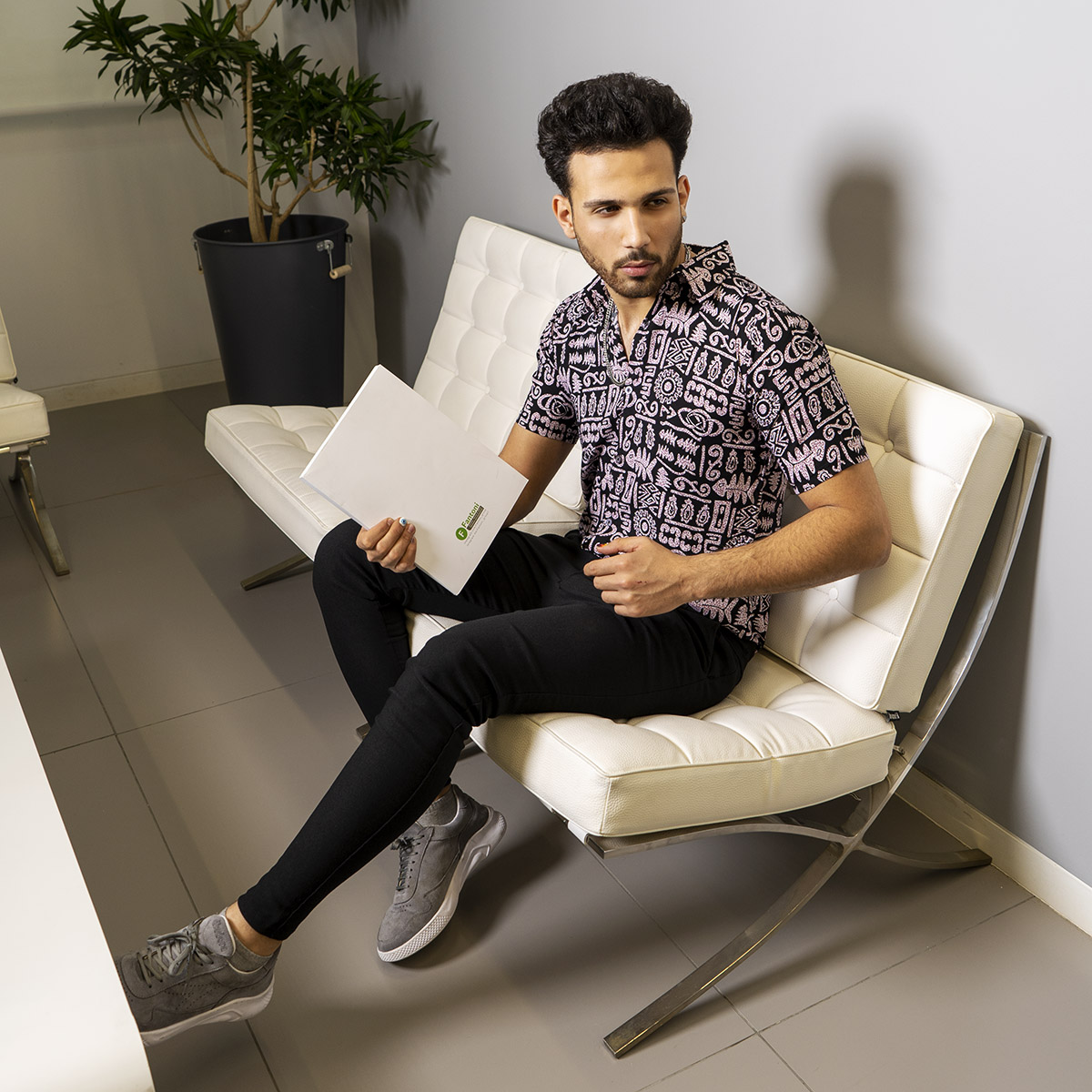 مدل پیراهن هاوایی آستین کوتاه مردانه تمام طرح جدید ارزان قیمت