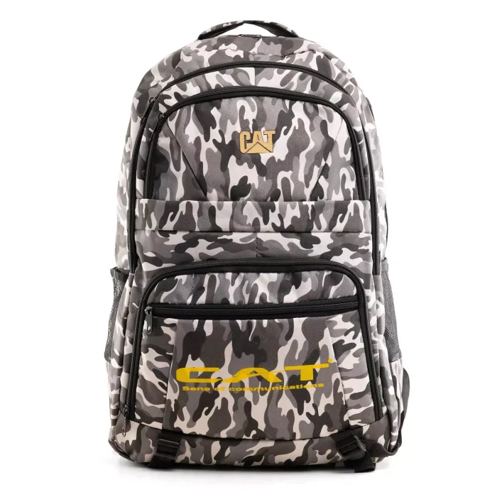 کوله پشتی چریکی مدل Cat رنگ طوسی مدادی