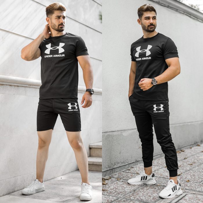 ست تیشرت+شلوارک+شلوار اسلش مردانه Under Armour