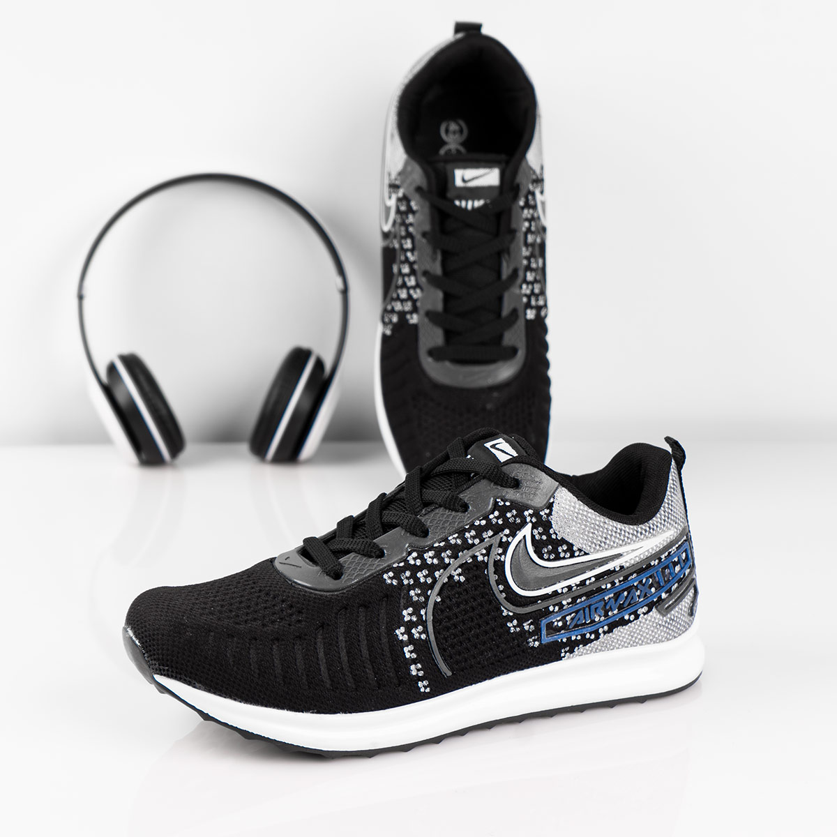 خرید آنلاین کفش مشکی طوسی Nike طرحدار جدید با قیمت ارزان