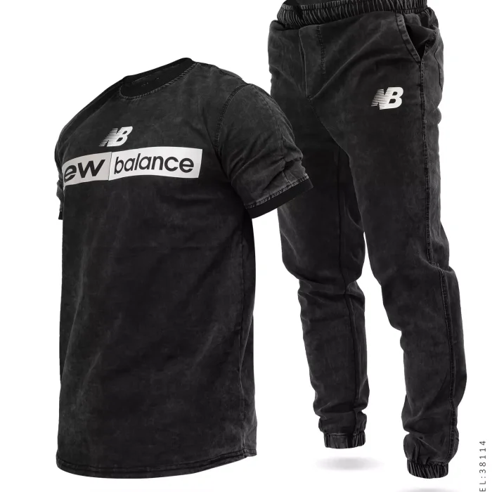 ست تیشرت و شلوار اسلش پسرانه New Balance