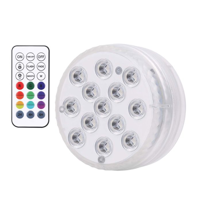 چراغ LED رنگارنگ ضد آب مدل ریموت کنترل دار - Image 3