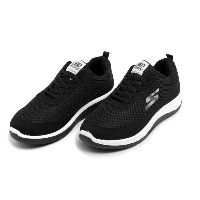کفش کتانی پارچه ای اسکیچرز مشکی مردانه Skechers