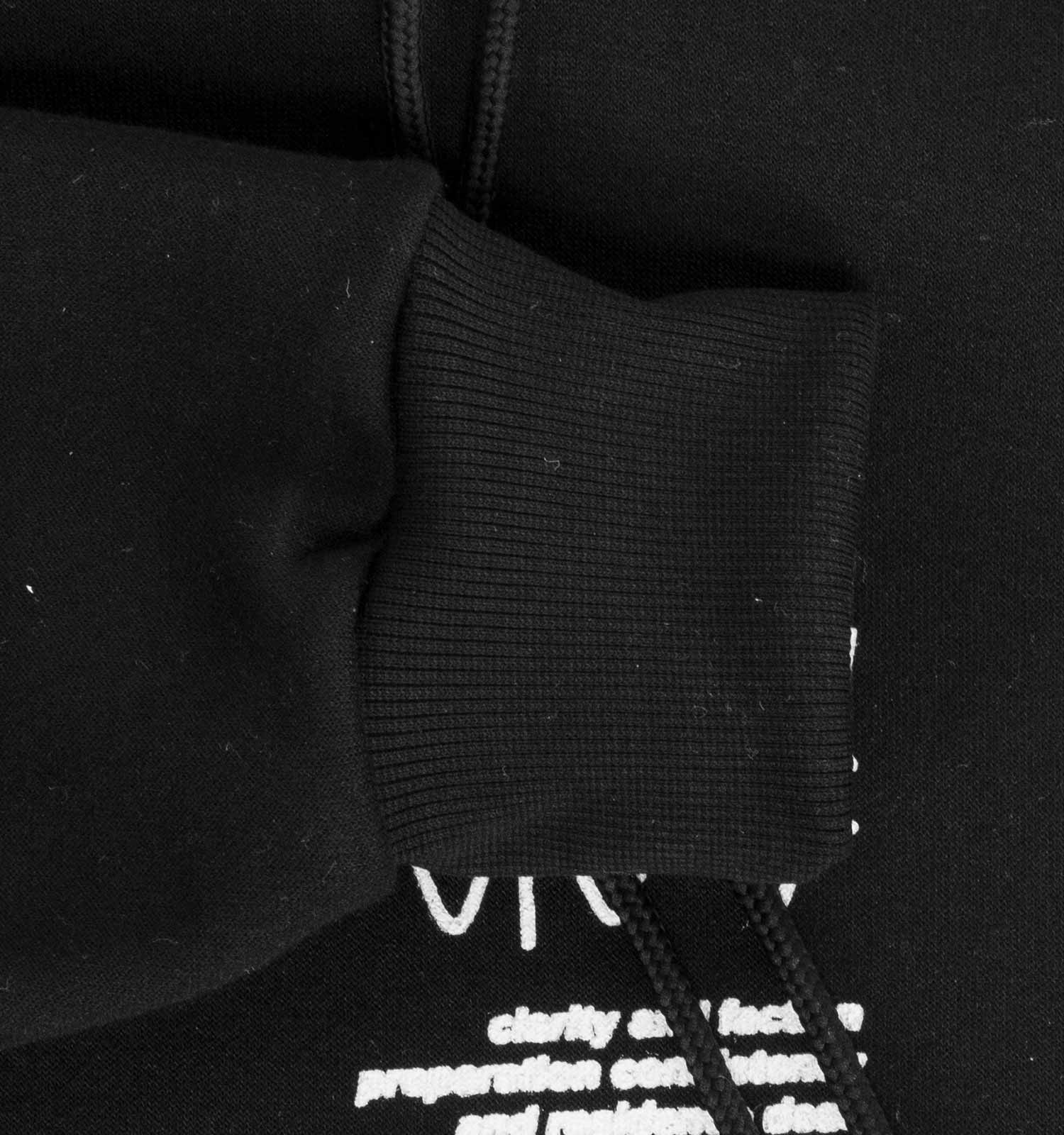 هودی دورس مردانه رنگ مشکی مدل کلاهدار چاپی - Image 3