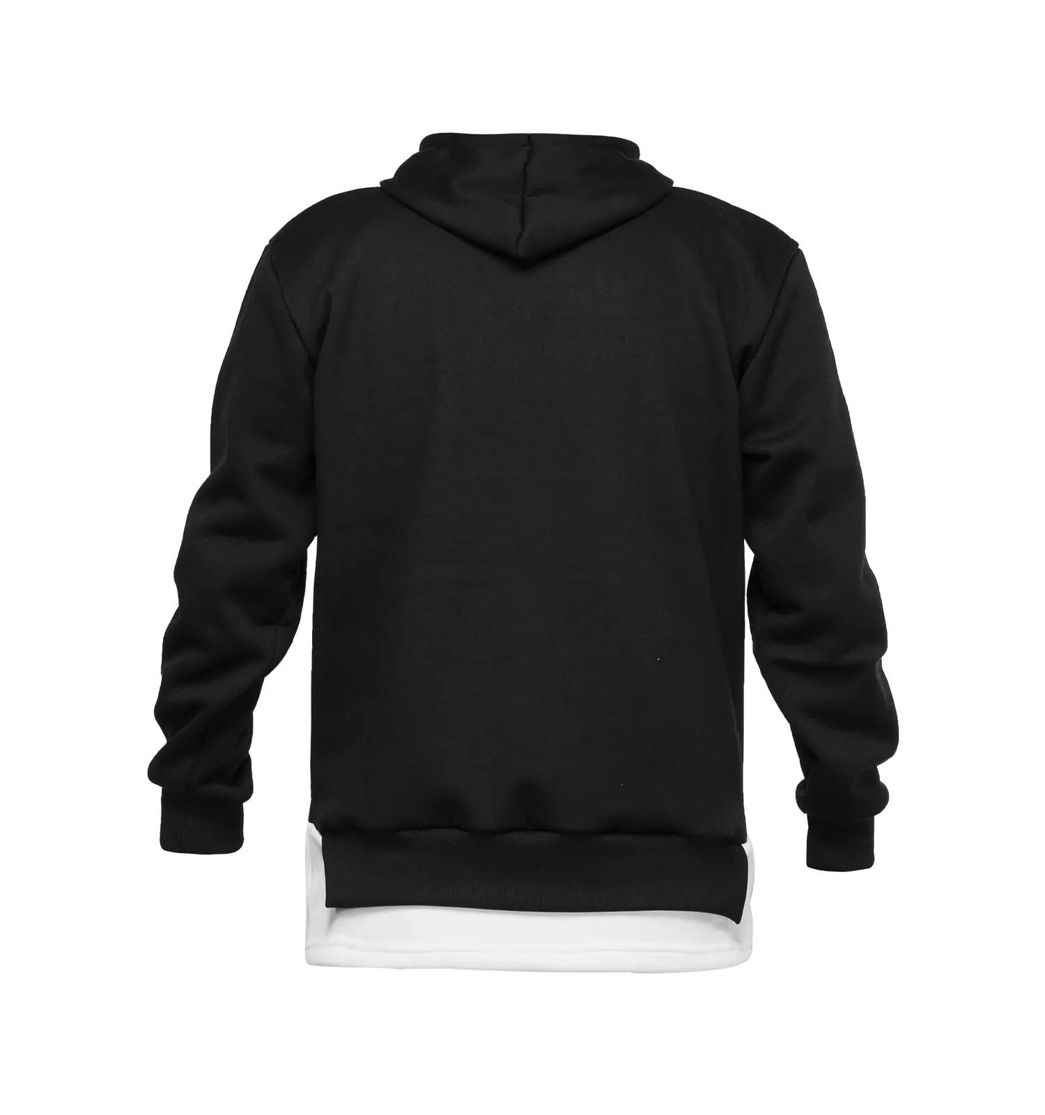 هودی دورس مردانه رنگ مشکی مدل کلاهدار چاپی - Image 2