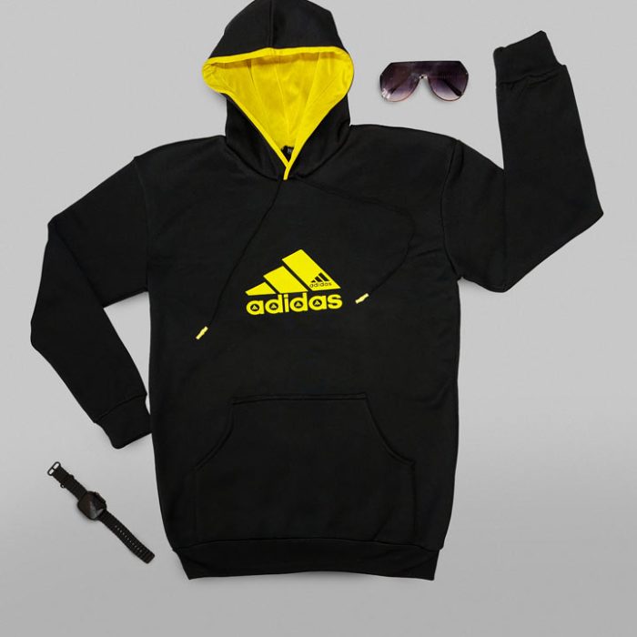 هودی مردانه رنگ مشکی مدل Adidas آدیداس