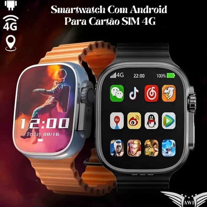 ساعت هوشمند JSYES مشکی ضدآب نارنجی