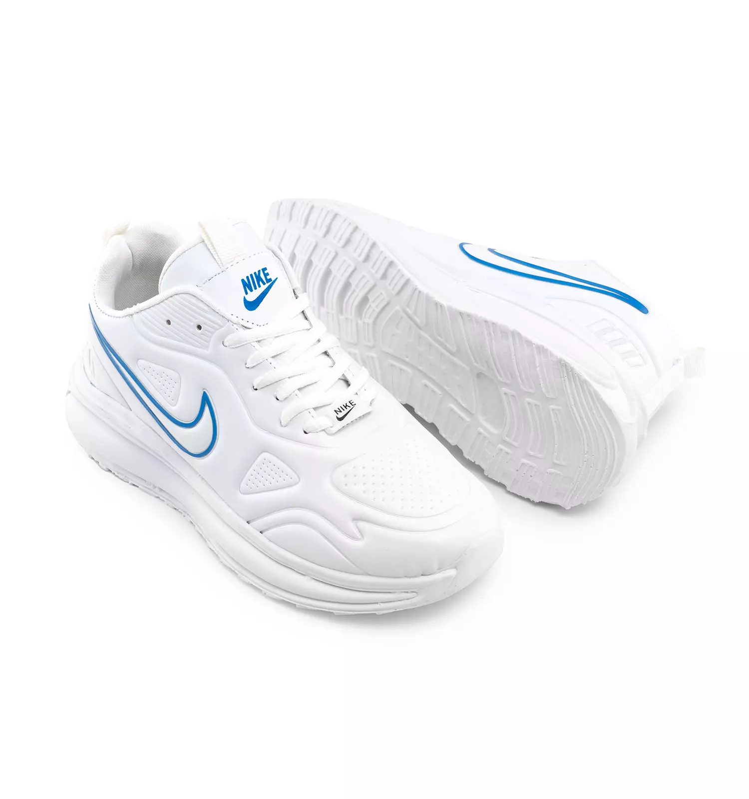 کفش ورزشی Nike مردانه اسپرت سفید آبی - Image 2
