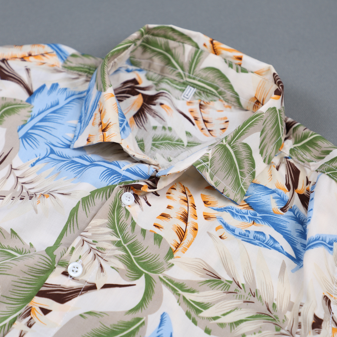 پیراهن هاوایی آستین کوتاه جدید خاص