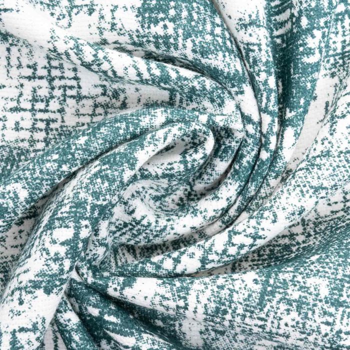 پیراهن کنفی آستین کوتاه مردانه سبز سفید