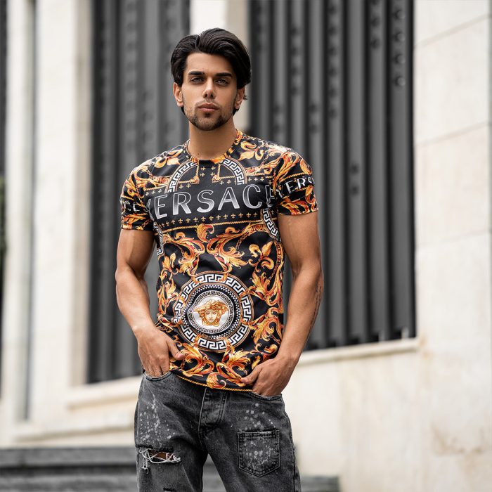 تیشرت آستین کوتاه مردانه Versace