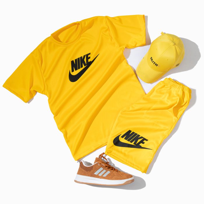 ست تیشرت شلوارک پسرانه ورزشی نایکی Nike