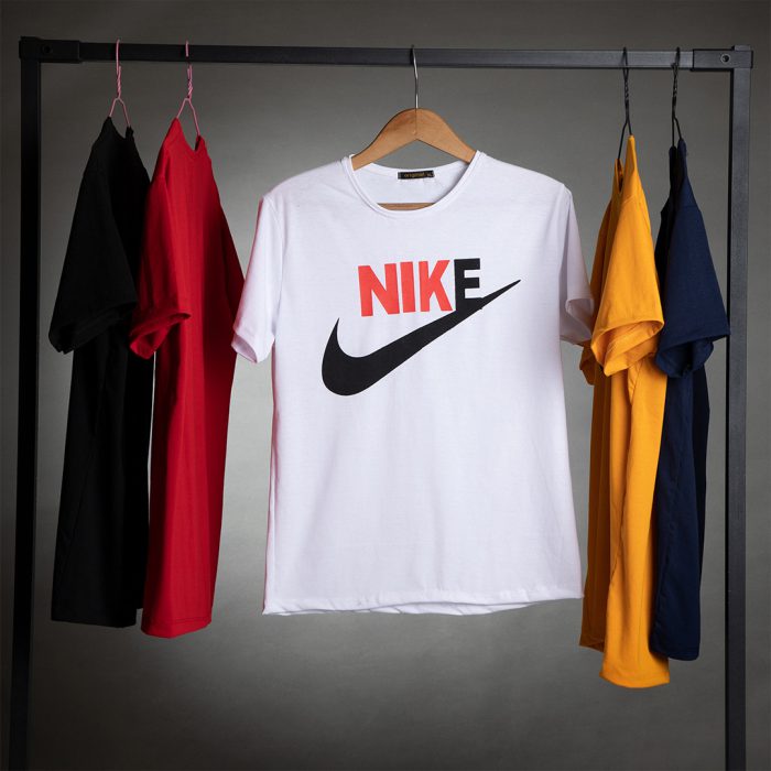 تیشرت پسرانه Nike ( قرمز، سفید، مشکی، سبز، سرمه ای، زرد )