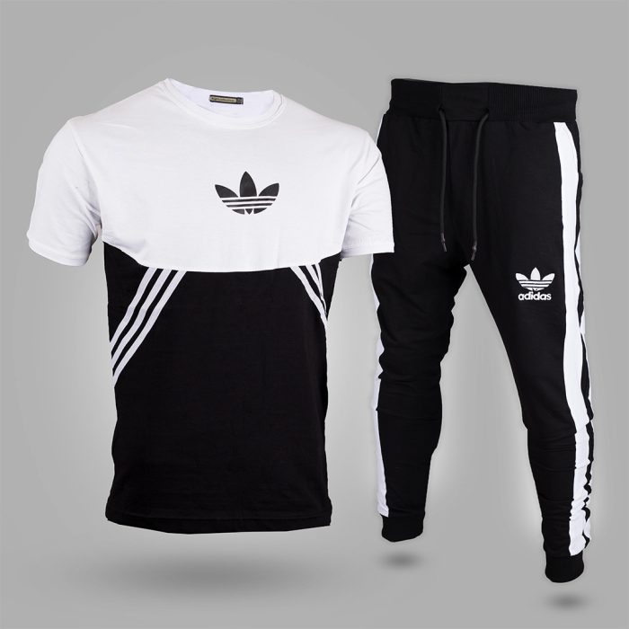 ست تیشرت Adidas ورزشی با شلوار مردانه اسلش