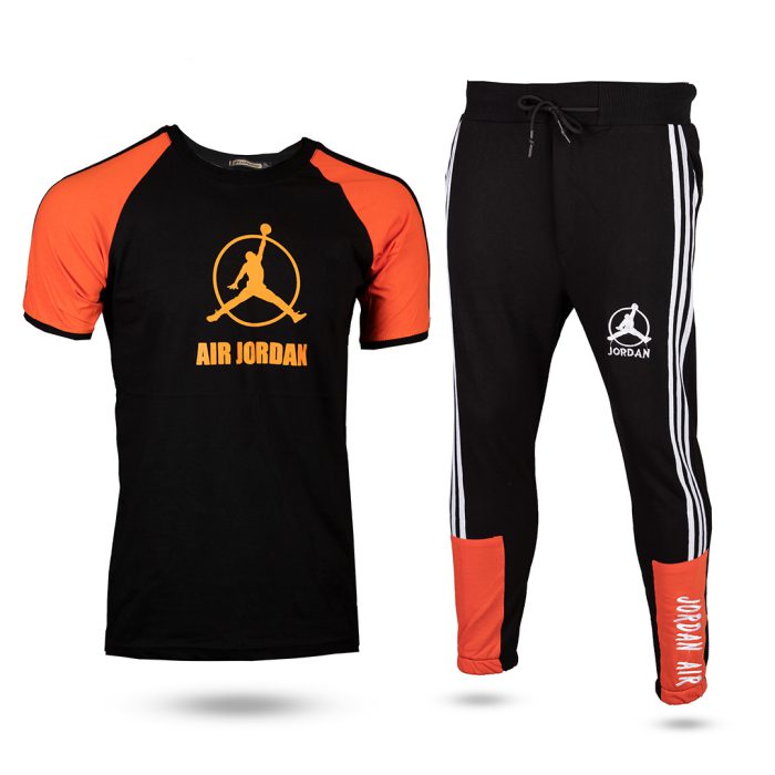 ست تیشرت شلوار اسلش مردانه Air Jordan جدید