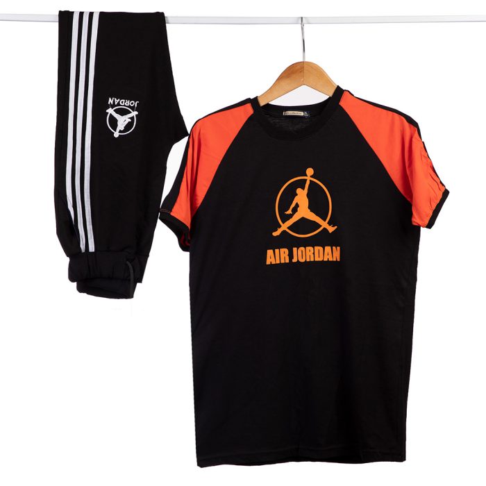 ست تیشرت شلوار اسلش مردانه Air Jordan جدید