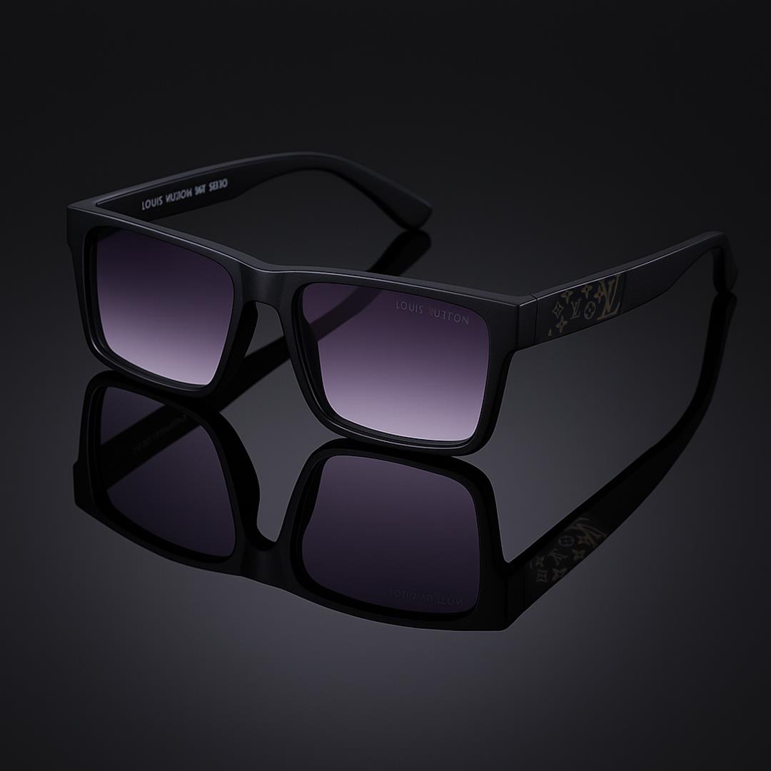عینک آفتابی Louis Vuitton مستطیلی - Image 3