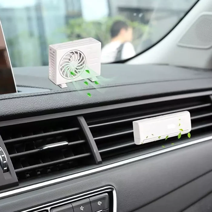 خوشبو کننده خورشیدی دریچه کولر خودرو طرح اسپیلت