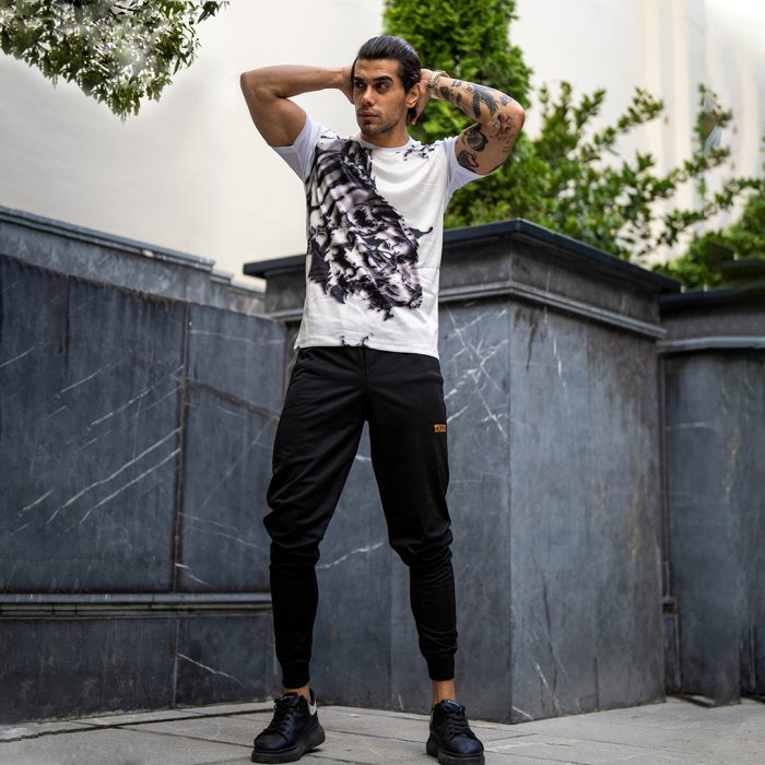 خرید آنلاین ست تیشرت شلوار اسلش پسرانه مدل تایگر tiger