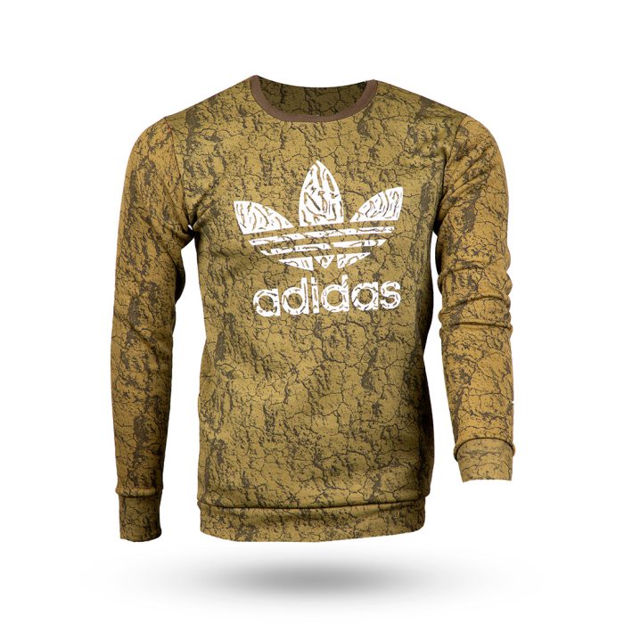 تیشرت آستین بلند دورس مردانه سبز ورزشی Adidas