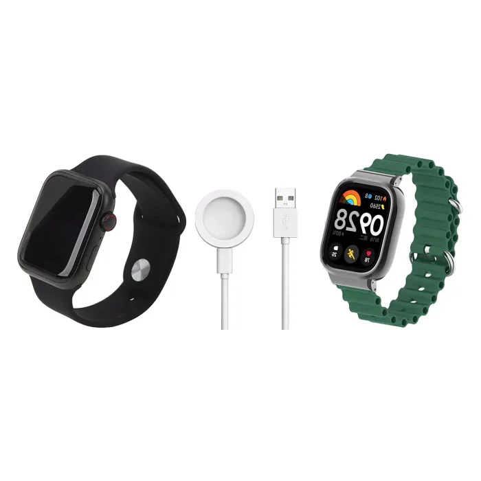 پک ساعت هوشمند 2 بند T30 ultra 2 AMOLED