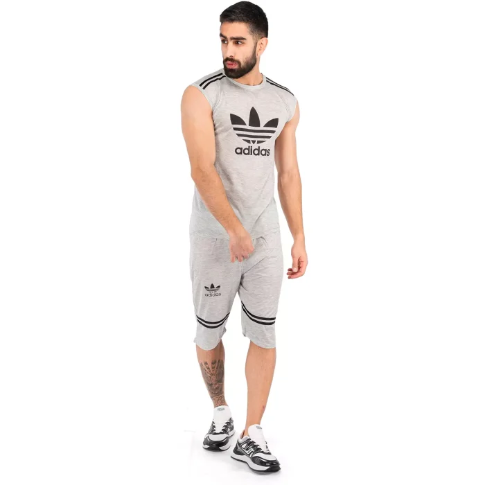 ست رکابی شلوارک مردانه آدیداس Adidas